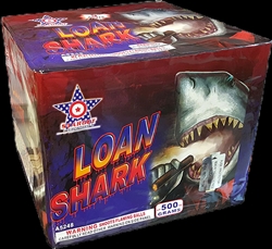 Loan Shark 9 Shot 500 Gram Fireworks Cake from Starget