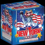 I Love New York - Fireworks Fountain - Sky Bacon