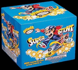 Super Stunt - 12 Shot 500 Gram Fireworks Cake - Winda