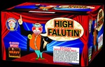 High Falutin - 49 Shot 500 Gram Fireworks Cake - Brothers