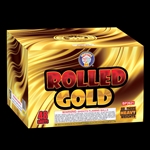 Rolled Gold - 48 Shot 500 Gram Fireworks Cake - Brothers