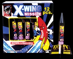 X-Wing Missile - 6 inch Fireworks Missiles - Shogun Brand