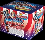 Captain America - 30 Shot Daytime Fireworks Cake - Brothers