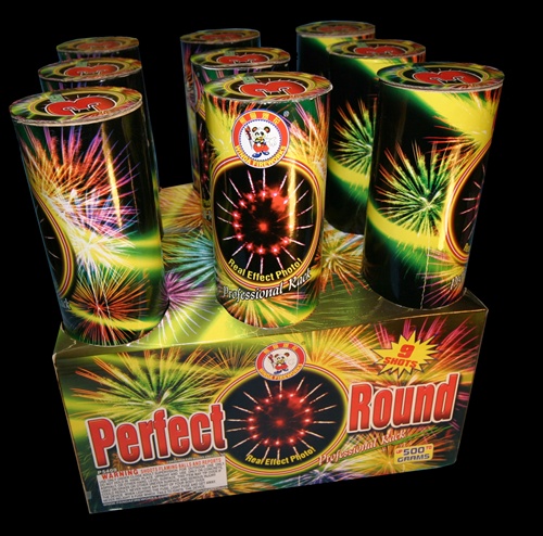 Buy Perfect Round 9-shot Fireworks Finale Racks Wholesale