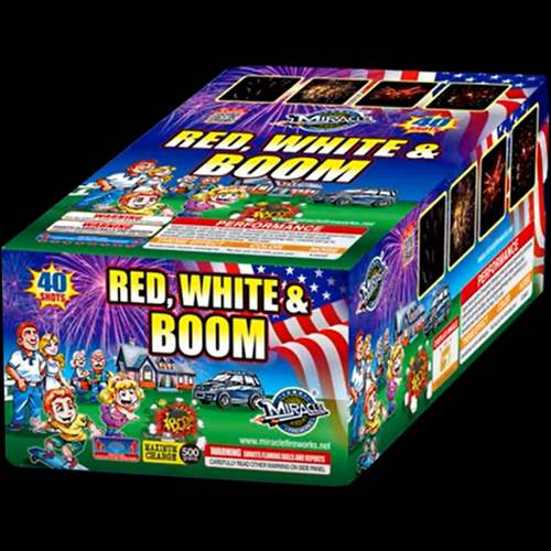 Red, White & Boom - 40 Shots