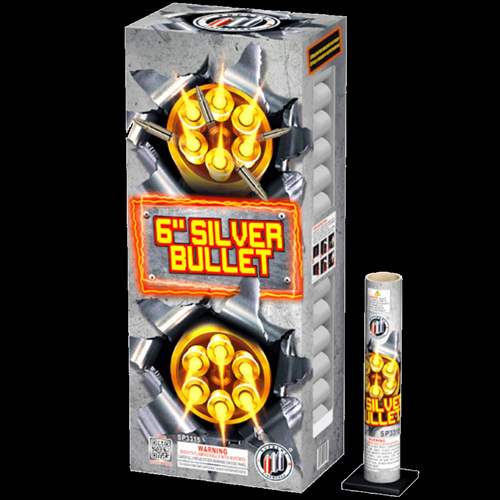 Silver Bullet 6-Inch Shells - 1.75" (60 gram canister)