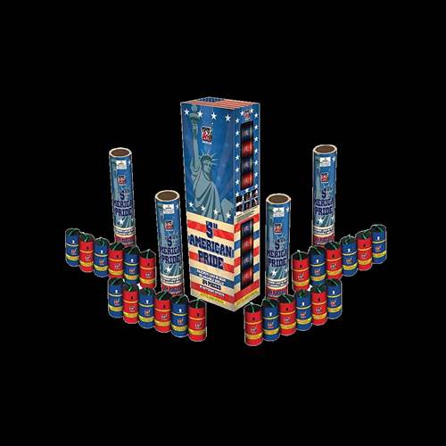 American Pride 5-Inch Shells - 1.75" (60 gram canister)